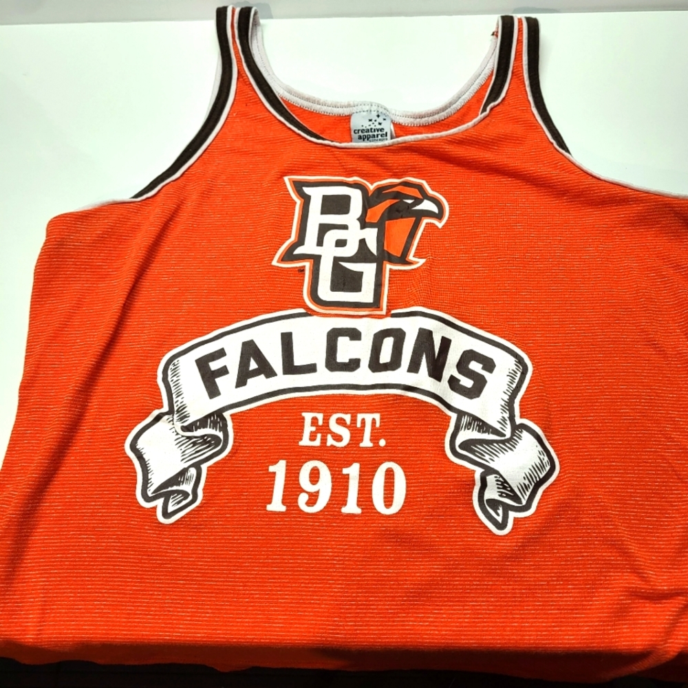 Vintage BG Falcons Creative Apparel Concepts tank top.